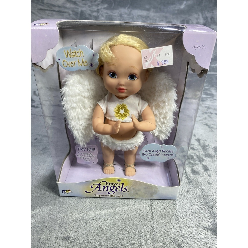 VTG MGA Collectable Prayer Angels Doll For Little‎ Angels 2 Prayers UNTESTED NEW